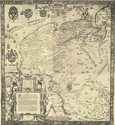 Frieslandt by Jacob van Deventer